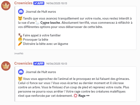 Mini-évènement de la rage 