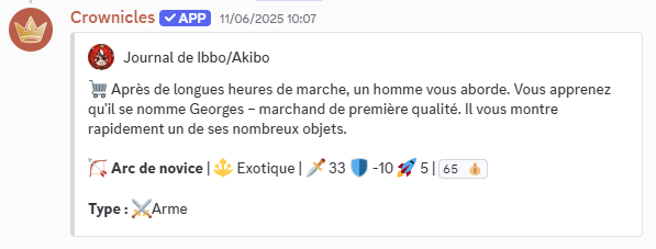 Un exemple de marchand ambulant