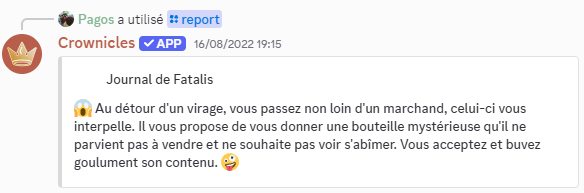 Un exemple de gros malheur